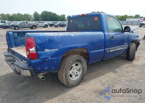 2003 Chevrolet Silverado 1500 из США, поврежденный, VIN 1GCEC14X33Z149612
